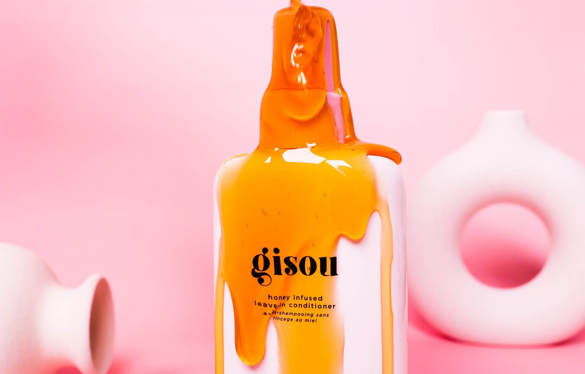 Gisou Honey Infused Leave-In Conditioner: Perawatan Rambut Tanpa Bilas